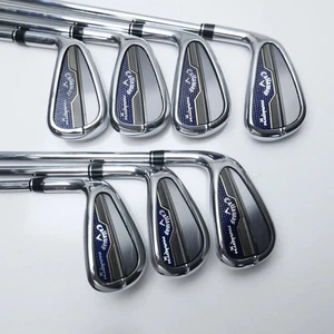 Used Callaway Paradym X Iron Set / 5 - PW + AW / Regular Flex / Left-Handed - Picture 1 of 11