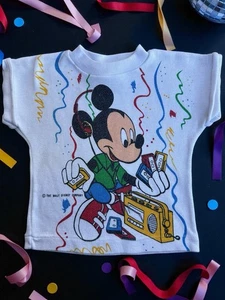 Vintage 90’s Disney Babys Mickey Mouse Painting Baby Shirt 9-12M - Bild 1 von 4
