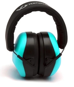 ™ VG80 Series Adult Hearing Protection Earmuff, Teal, VG Clamshell, One Size ... - Picture 1 of 6