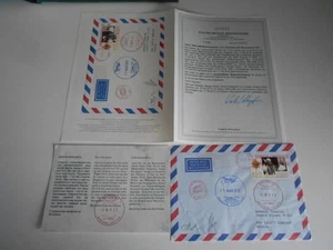 Sojus TMA-4M geflogene ISS Bordpost Vatikan Coa Space - Bild 1 von 1