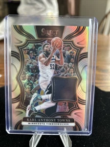 Memoria Prizm negra Karl-Anthony Towns Silver Prizm 2024-25  - Imagen 1 de 2