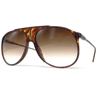 NOS vintage CARRERA 5424E sunglasses - 1980's Austria - TORTOISE / BROWN - Rare - Bild 1 von 4