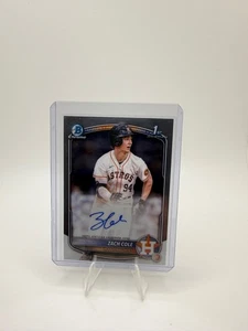 2025 Bowman Chrome Zach Cole Auto 1st #CPA-ZC Astros - Picture 1 of 2