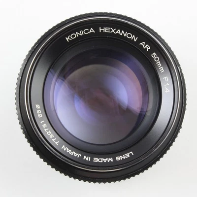 Lente Konica Hexanon AR 50 mm f/1,4 Foto 1 de 3