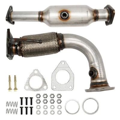 For 2003 2004 2005 2006 2007 Honda Accord 2.4L Catalytic Converters Rear 2PC Foto 1 de 4