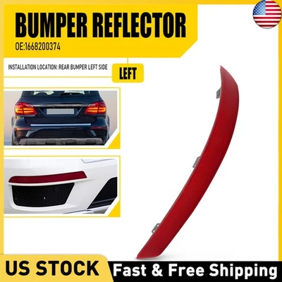Reflector parachoques trasero izquierdo mercedes-benz gl350 gl450 2013-16 1668200374 Foto 1 de 4