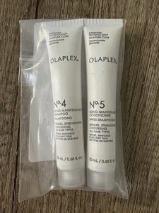 Olaplex Nº 4 y Nº 5 champú y acondicionador tamaño de viaje - 0,68 oz cada uno nuevo sin caja - Imagen 1 de 2