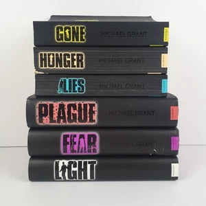 Michael Grant 6x bundle bulk lot - Gone Hunger Lies Plague Fear Light Sci-Fi - Picture 1 of 5