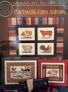 Patchwork Farm Animal Quilting Book By Cross My Heart Inc - Picture 1 of 2