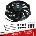 12" inch Universal Slim Fan Push Pull Electric Radiator Cooling 12V Mount Kit