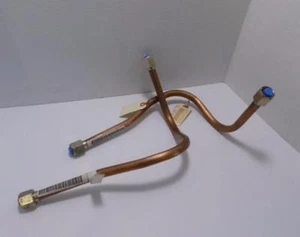 MCI Lot of 2 Condenser to Tank Lines RH LH Bus Transit Coach NOS - Picture 1 of 2