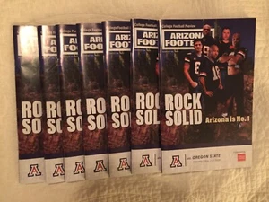 2019 Arizona Football Gameday Program with Ticket Arizona vs Oregon State - Bild 1 von 9