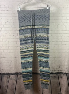 AEO American Eagle Knit Pants Medium Women's SOFT Skinny Blue Gray Nordic (AAE - Picture 1 of 10