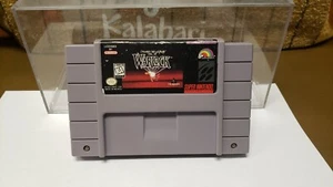 AUTHENTIC BEWARE THE ULTIMATE EVIL OF WARLOCK SUPER NINTENDO SNES VIDEO GAME  - Picture 1 of 6