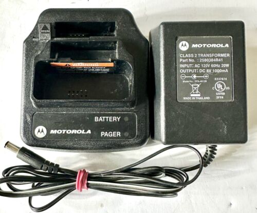 Motorola Minitor V Radio Pager RLN5703B Single Battery Charger Docking Station