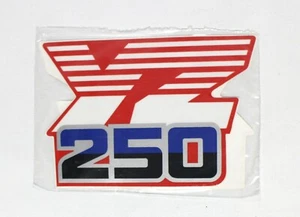 Juego de pegatinas depósito radiador calcomanía decoración Yamaha YZ 250 1986 Classic Vintage - Imagen 1 de 1