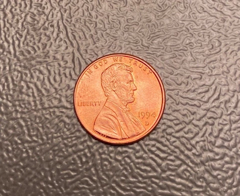 1994 d lincoln cent beautiful condition Cover
