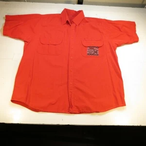 VINTAGE JHA LAGUNA LAGUNAI HAWAII HAWAIIAN SHIRT Mens XXL Red Single Stitch - Picture 1 of 4