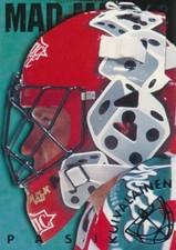 1998-99 Finnish Kerailysarja MAD MASKS #12 PASI KUIVALAINEN - Ässät Pori