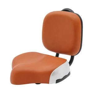 Extra Wide Bicycle Tricycle Saddle Seat with BackSupport Bike Seat with Backrest - Picture 1 of 14