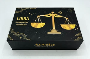 Juego de Regalo de Cristales del Zodiaco Aovila Libra Cristal Personalizado Piedras de Nacimiento - Imagen 1 de 3