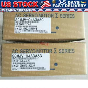 1PC YASKAWA SGMJV-04A3A6C SGMJV04A3A6C Servo Motor New Expedited Shipping - Picture 1 of 3
