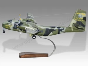 De Havilland DHC-4 Caribou RAAF Equal to Task Wood Airplane Model Small 1/100 - Picture 1 of 12