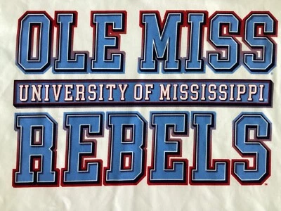Ole Miss Rebels Garb Youth Girls Dri-Fit Graphic T-Shirt Medium (7-8) - Image 1 of 4