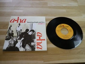 A-HA - Vinyle 45T - 7" !! HNTING HIGH AND LOVE !!! FRENCH PRESSING - Imagen 1 de 2