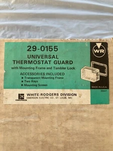 White Rodgers Vintage NOS 29-0155 Universal Thermostat Guard - Picture 1 of 7