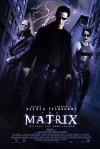 The Matrix (1999) Filmplakat Version C Reproduktion - einseitig - gerollt - Bild 1 von 1