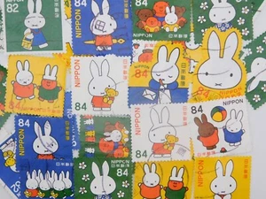 STAMP JAPAN Topical [Miffy] 30pcs lot OFF paper philatelic collection - Picture 1 of 1