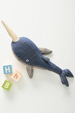 Anthropologie NWT Norris the NarwhaL Stuffed Toy