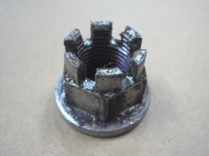 Honda Fourtrax 350 Foreman Front Axle Hub Castle Nut Left Right 86 87 88 89 - Picture 1 of 1