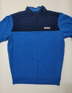 Suéter Vineyard Vines para Hombre Pequeño Acolchado 1/4 a Snap - Imagen 1 de 12