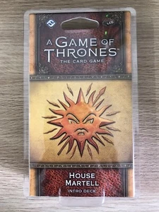 A Game of Thrones Card Game House Martell Intro Deck LCG FFG Fantasy Flight - Picture 1 of 2
