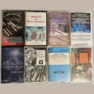 8 CASSETTE Lot #304: Off The Beaten Path Christmas Music - Organ Box Nutcracker - Picture 1 of 7