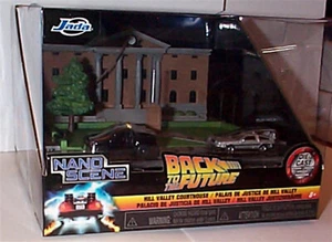 Jada - BTTF Hill Valley Courthouse Diorama (1985 Movie) Nano Scene 34804 New - Picture 1 of 3