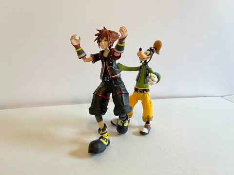 Sora & Goofy Kingdom Hearts Action Figure Loose Cover