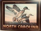 1988 N. Carolina Migratory Waterfowl Stamp Poster By Ronald J Louque - 18 X 24"