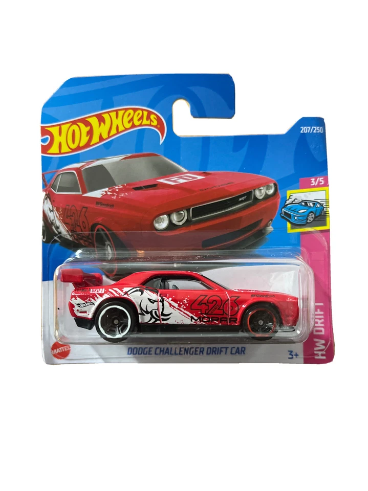 HOT WHEELS 2022 HW DRIFT DODGE CHALLENGER DRIFT CAR NUOVA/MAI APERTA - Immagine 1 di 1