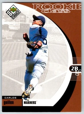 1999 UPPER DECK ROOKIE CLASS CARLOS GUILLEN RC SEATTLE MARINERS #19 - Image 1 of 2