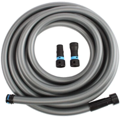 Cen-Tec Systems 30 Ft. Vacuum Hose with Power Tool Adapter for Dust Collection