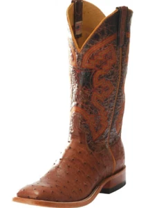 Men's Anderson Bean Rum Mad Dog Full Quill Cowboy Boots S1099 - Picture 1 of 1