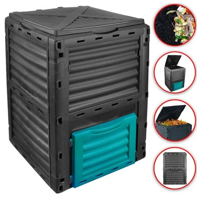 DMS® Komposter Gartenkomposter Thermokomposter Kompostbehälter Kompost 300 Liter - Bild 1 von 4