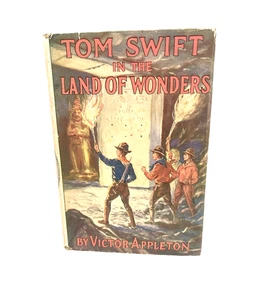 Tom Swift In The Land Of Wonders 1917 Grosset Dunlap HC with Dust Jacket 1920a - Bild 1 von 10