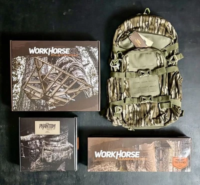 Tethrd Phantom Elite XL Workhorse Sticks XL Platform Backpack Combo Package New - Image 1 of 3