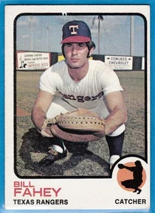 1973 Topps - Bill Fahey #186 - Texas Rangers - Picture 1 of 2