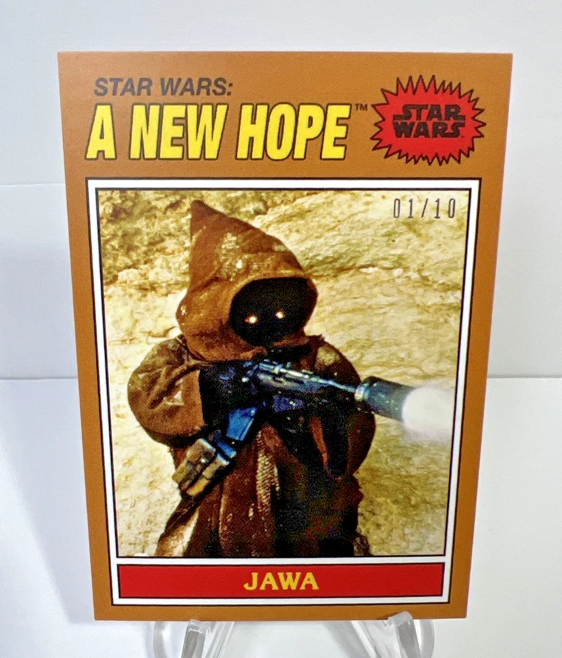 2023 Star Wars Jawa #70 Card Bronze Variation 1/10 Throwback Thursday - Image 1 of 4
