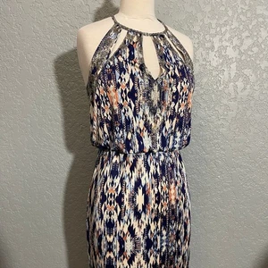 Parker Moriah Embellished Dress in Cayman - Picture 1 of 12